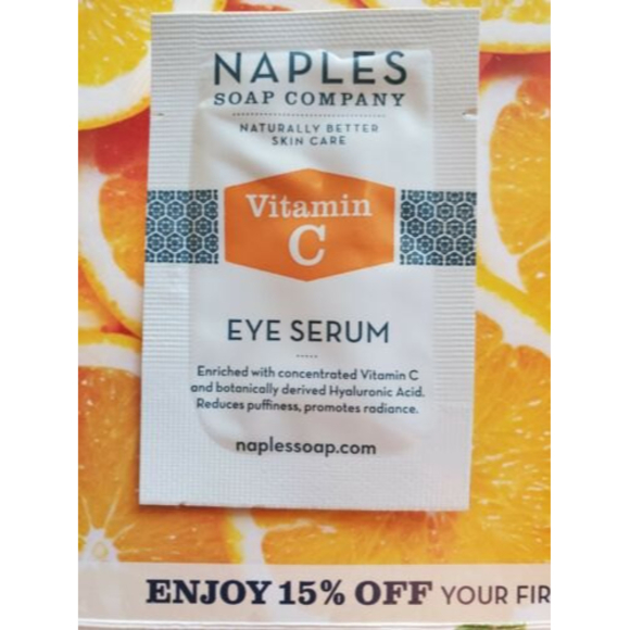 Naples Soap Company Face Wash, Eye Serum, & Facial Serum Vitamin C Sampl… - Picture 2 of 6